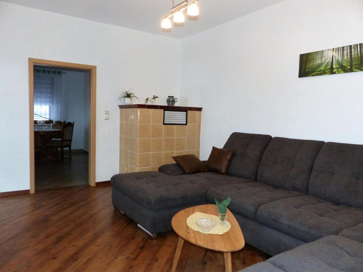 Cozy Apartment In Ore Mountains With Balcony Breitenbrunn  Værelse billede
